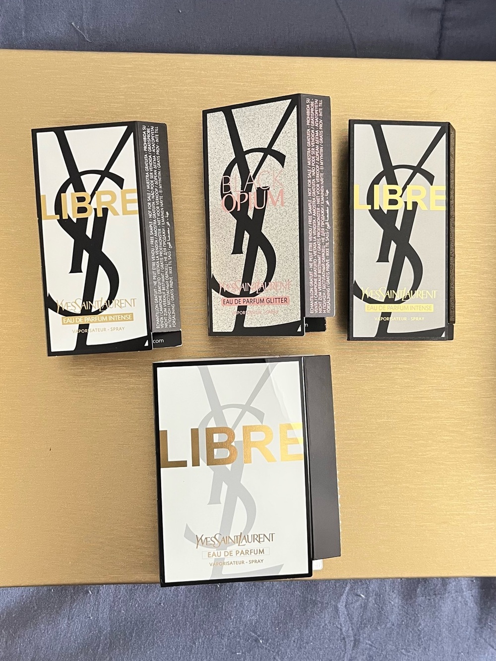 Yves Saint Laurent perfume samples